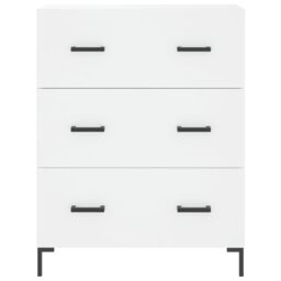 Berkfield Home Sideboard White 69.5x34x90 cm Engineered Wood - thumbnail 5