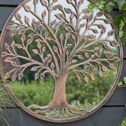 Garden Greatness Large Tree Of Life Garden Mirror - thumbnail 2