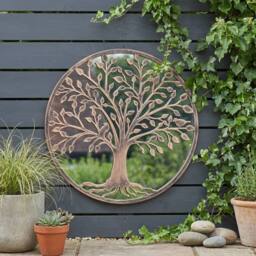 Garden Greatness Large Tree Of Life Garden Mirror - thumbnail 1