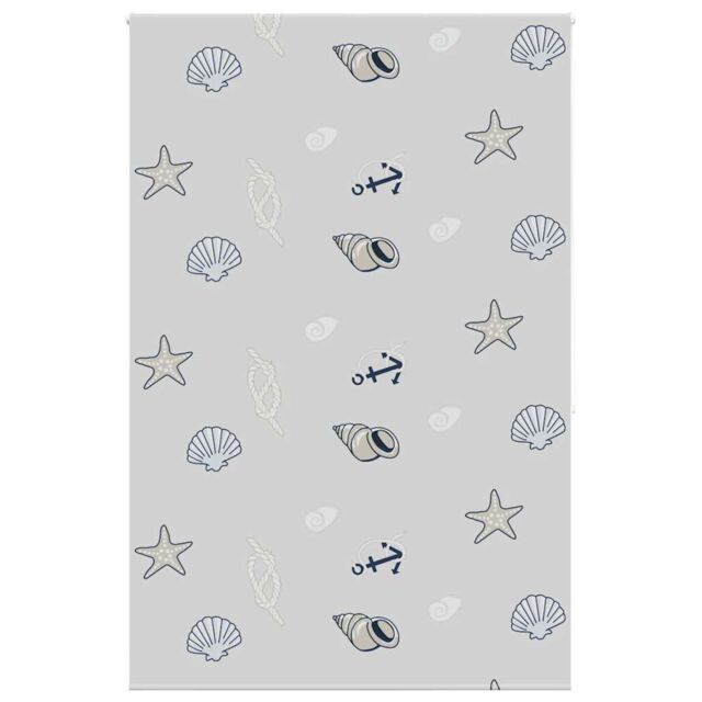 Berkfield Home Shower Roller Blind 160x240 cm Fabric Width 156 cm in Grey - image 1