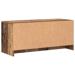 Berkfield Home TV Stand Old wood Engineered Wood - thumbnail 8