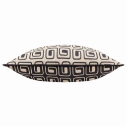 HOEM Safara Printed 100% Cotton Cushion in Black - Size: 50 cm x 35 cm - thumbnail 3