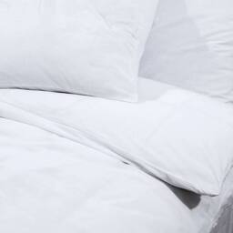 Berkfield Home Elegant Duvet Cover Set White 200x220 cm Cotton - thumbnail 7