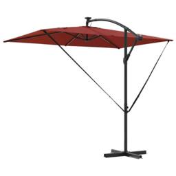 Berkfield Home Cantilever Banana Parasol Terracotta 294 x 200 x 254 cm - thumbnail 8
