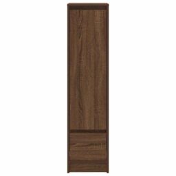 Berkfield Home Highboard Brown Oak 29.5x34x119.5 cm Engineered Wood - thumbnail 6