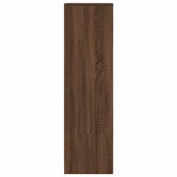 Berkfield Home Highboard Brown Oak 29.5x34x119.5 cm Engineered Wood - thumbnail 7
