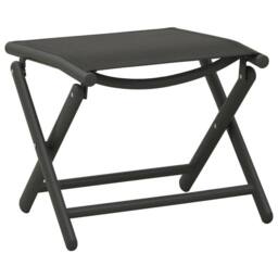 Berkfield Home 10 Piece Garden Dining Set Black & Anthracite - thumbnail 7