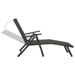 Berkfield Home 10 Piece Garden Dining Set Black & Anthracite - thumbnail 6