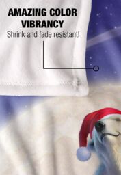 JQ Licensing Jlo Christmas Polar Bear & Penguins Silky Touch Super Soft Throw Blanket 152 X 127 cm in White - thumbnail 4