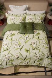 Ted Baker 'Cabana' Cotton Duvet Cover Set in Green - Size: Double - thumbnail 1