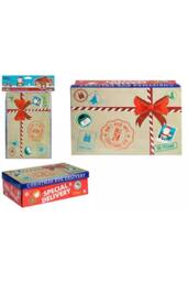 KDMD Mini Special Delivry Christmas Eve Box With Header Card 5 Pack in Light Sand - thumbnail 3