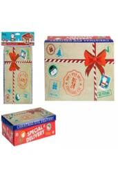 KDMD Mini Special Delivry Christmas Eve Box With Header Card 5 Pack in Light Sand - thumbnail 2
