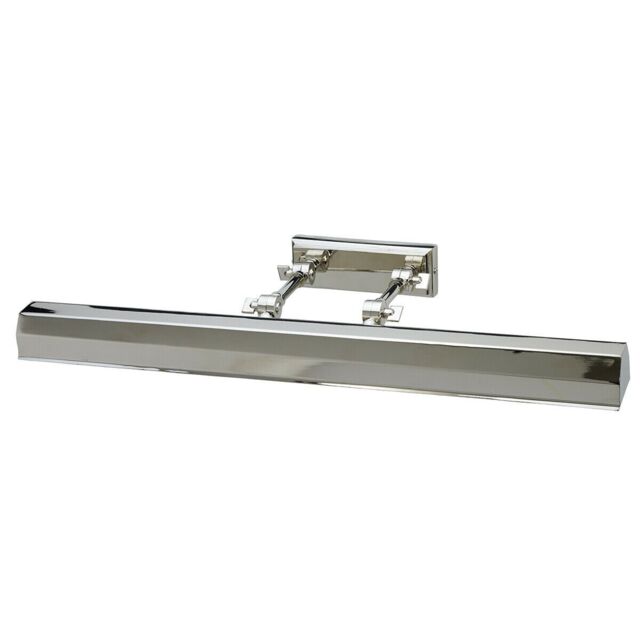 Loops 4 Bulb Adjustable Joints Directional Picture Light Polished Nickel LED E14 40W in Metallics