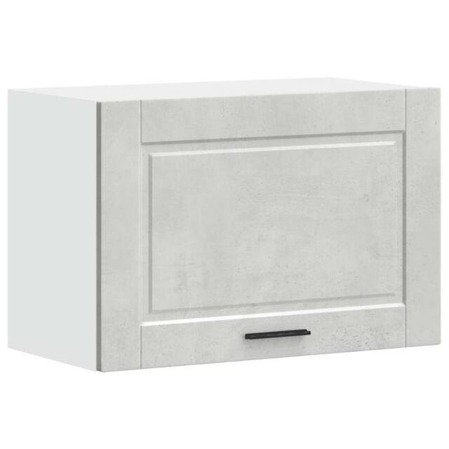 Berkfield Home Kitchen Wall Cabinet Porto Concrete Grey Engineered Wood - image 1
