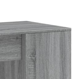 Berkfield Home Decorative Desk Grey Sonoma 102x50x75 cm Engineered Wood - Size: 102 x 50 x 75 cm - thumbnail 7
