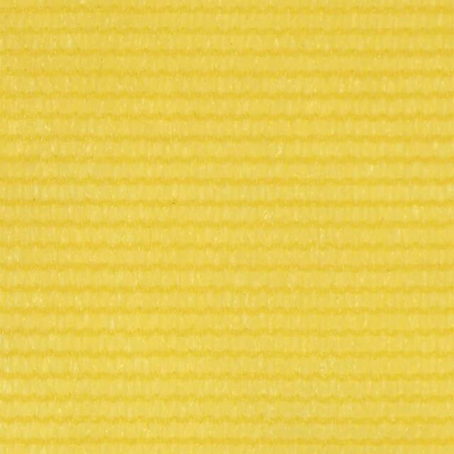 Berkfield Home Fabric Balcony Screen Yellow 90x300 cm HDPE