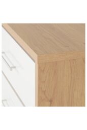 Seconique Seville 3 Drawer Chest in White - thumbnail 5