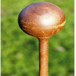 Poppyforge Ball Pin Support 5Ft (BM/RtR) (Pack of 3) - Steel - H154.2 cm in Brown - thumbnail 2