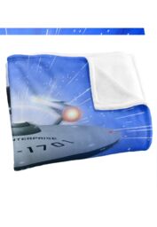 Star Trek All Shes Got Silky Touch Super Soft Throw Blanket 152 X 127 cm in White - thumbnail 3