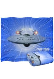 Star Trek All Shes Got Silky Touch Super Soft Throw Blanket 152 X 127 cm in White - thumbnail 2