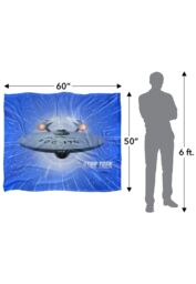 Star Trek All Shes Got Silky Touch Super Soft Throw Blanket 152 X 127 cm in White - thumbnail 5