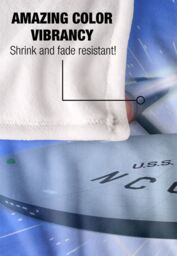 Star Trek All Shes Got Silky Touch Super Soft Throw Blanket 152 X 127 cm in White - thumbnail 4