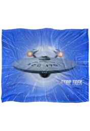 Star Trek All Shes Got Silky Touch Super Soft Throw Blanket 152 X 127 cm in White - thumbnail 1