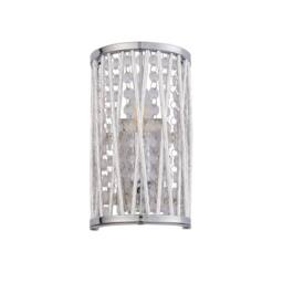 Pagazzi Marissa Chrome & Crystal Wall Light in Silver - thumbnail 5