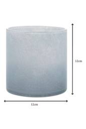Blomus Saga Lantern Candle Holder M - Tradewinds in Blue - thumbnail 2