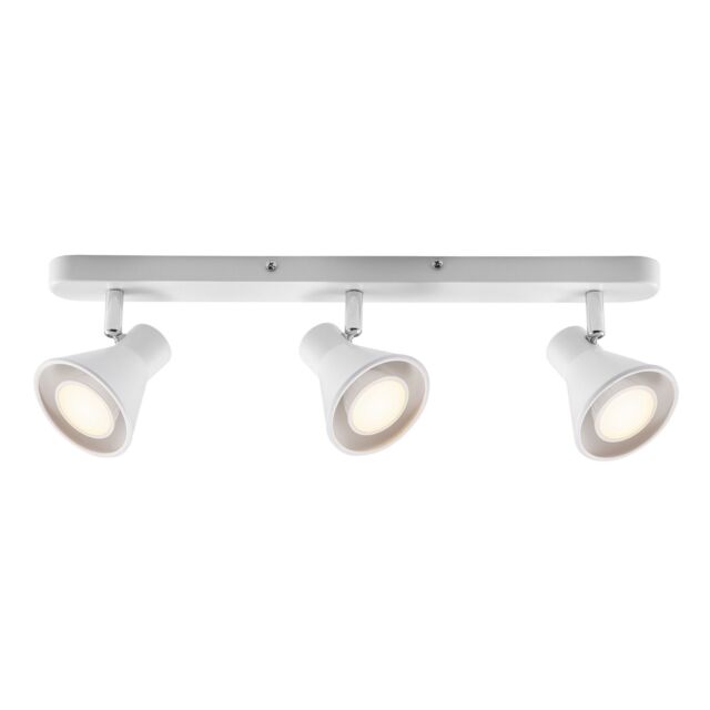 Nordlux Modern Indoor Spot Light White Metal GU10 Adjustable Head - Mains Powered, IP20 - image 1