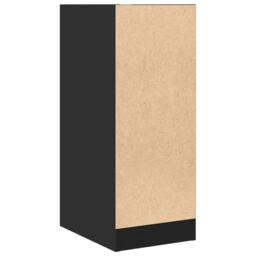 Berkfield Home Elegant Apothecary Cabinet Black 30x41x77.5 cm Engineered Wood - thumbnail 7