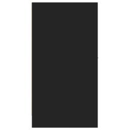 Berkfield Home Elegant Apothecary Cabinet Black 30x41x77.5 cm Engineered Wood - thumbnail 6