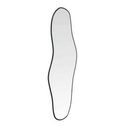 Berkfield Home Wall Mirror Black 100x45 cm - thumbnail 3