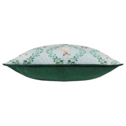 Evans Lichfield Christmas Dog Friends Festive Piped Polyester Filled Cushion - Size: 43 cm x 43 cm - thumbnail 3