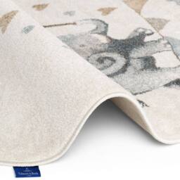 THE RUGS Villeroy & Boch Elephant Rainy Boho Kids Rug & Runner Soft Play in Cream - Size: 160 cm diameter - thumbnail 3