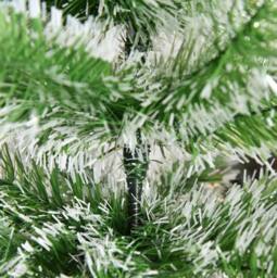STILVORA Artificial Christmas Tree with Metal Stand in Green - thumbnail 8