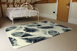 Benjamin Tate Design Feathers Fantastic Birds Rug in Natural - Size: Large - thumbnail 3