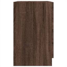 Berkfield Home Sink Cabinet Brown Oak 40x37x59 cm Engineered Wood - Size: 40 x 37 x 59 cm - thumbnail 6