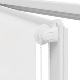 Berkfield Home Shower Roller Blind 160x240 cm Fabric Width 156 cm in White - thumbnail 9