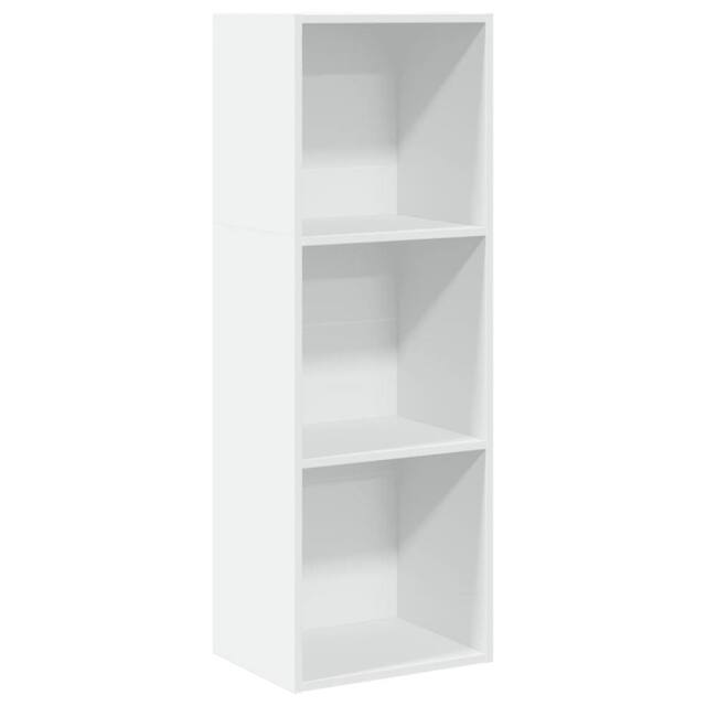 Berkfield Home Bookcase White 40x30x114 cm Engineered Wood - Size: 40 x 30 x 114 cm - image 1
