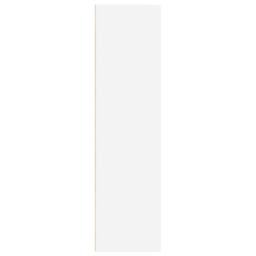 Berkfield Home Bookcase White 40x30x114 cm Engineered Wood - Size: 40 x 30 x 114 cm - thumbnail 5