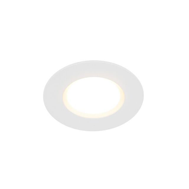 Nordlux Siege Down Light White Plastic Bathroom LED IP65 3000k Mains - image 1