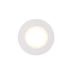 Nordlux Siege Down Light White Plastic Bathroom LED IP65 3000k Mains - thumbnail 2