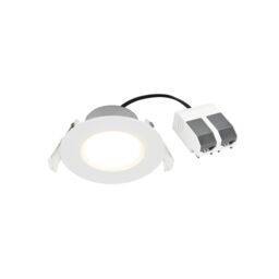 Nordlux Siege Down Light White Plastic Bathroom LED IP65 3000k Mains - thumbnail 3