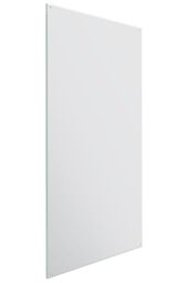 MirrorOutlet Circuitt 4mm Sheet Mirror Glass Polished Edges 4 Holes 150 x 100cm in Silver - Size: 1 Pack - thumbnail 3