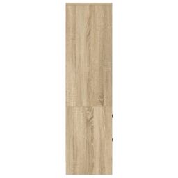 Berkfield Home Sonoma Oak Shelving Unit Sonoma Oak MDF Big Shelving Unit in Brown - thumbnail 4