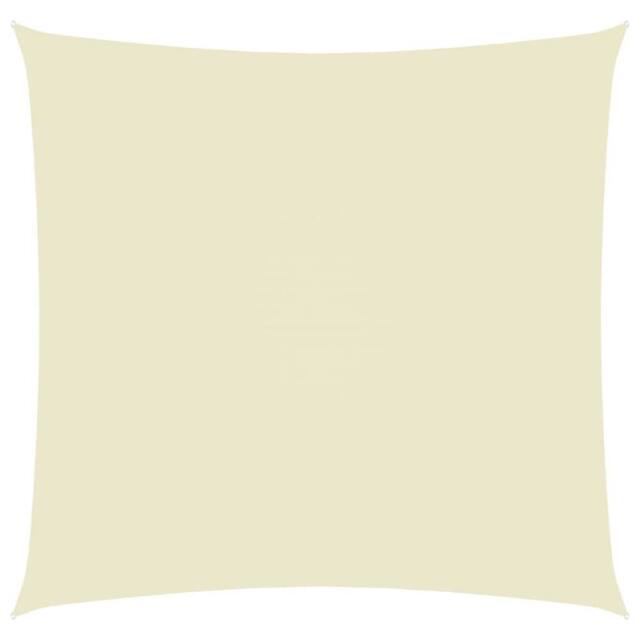 Berkfield Home Sunshade Sail Oxford Fabric Square 2.5x2.5 m Cream in Beige - image 1