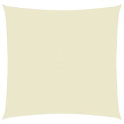 Berkfield Home Sunshade Sail Oxford Fabric Square 2.5x2.5 m Cream in Beige