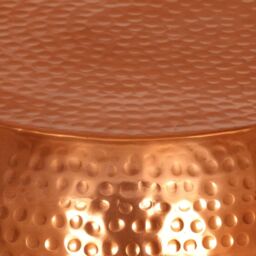 Berkfield Home Coffee Table Brass √ò55x28 cm Aluminium in Silver - Size: 55x28 cm - thumbnail 6