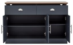 GFW Kendal Large Sideboard in Blue - thumbnail 5